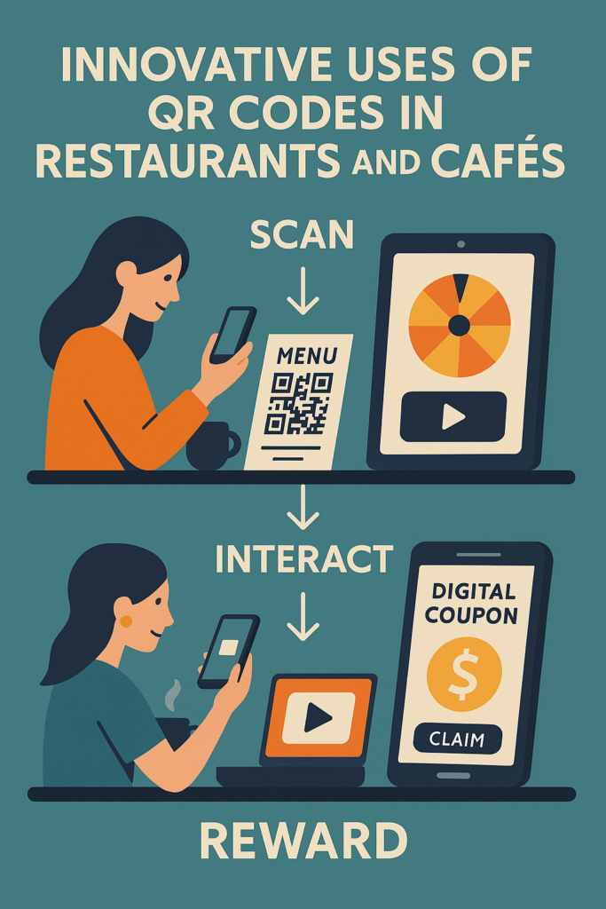 Innovative Uses of QR Codes in Restaurants and Cafés