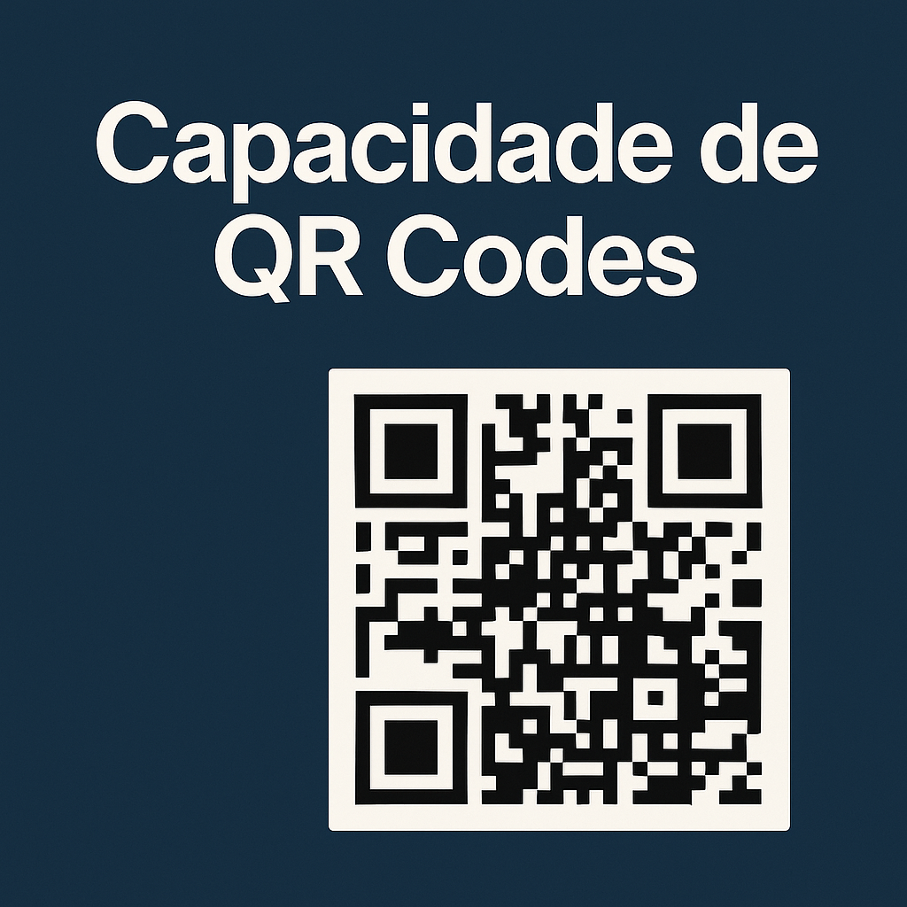 Capacidade de QR Codes: Quantos dados consigo armazenar?