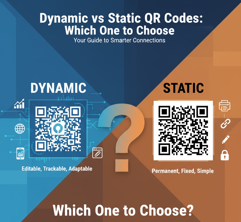 QR Code Dinâmico vs Estático: Qual se encaixa na sua estratégia?