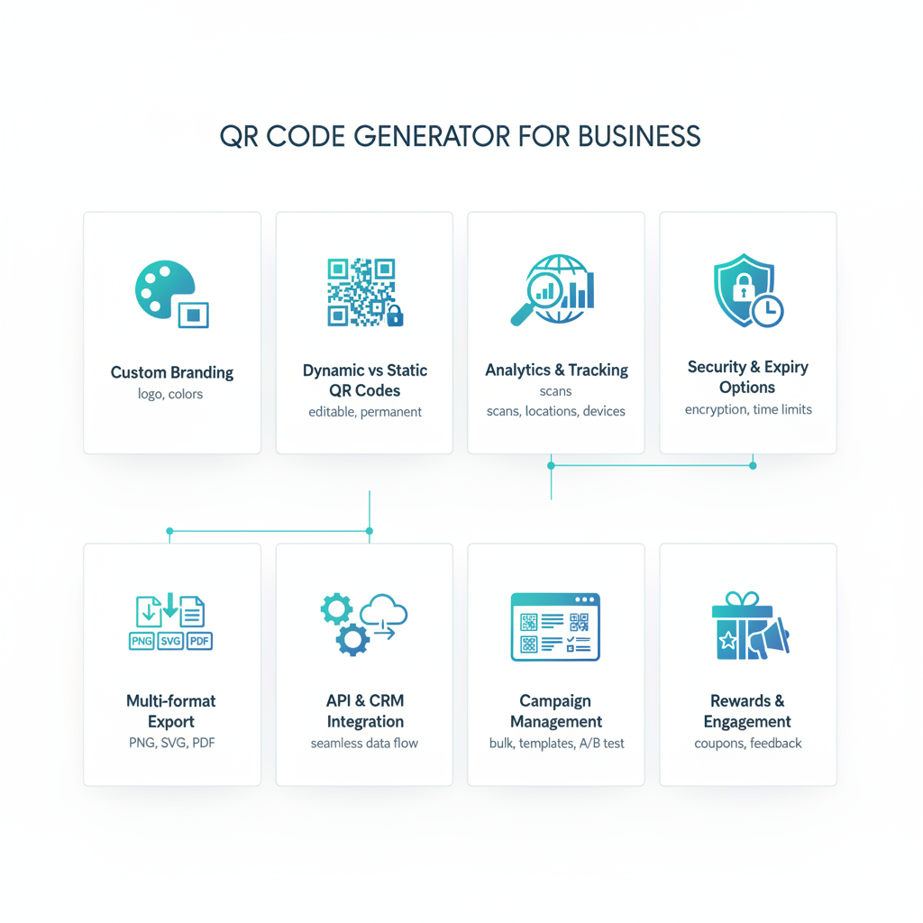 Business presentation showcasing QR code campaign results
