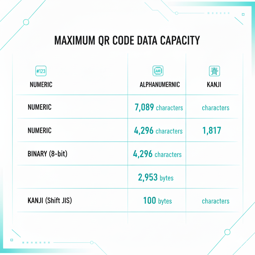 Smartphone scanning a QR code with optimization and short link benefits