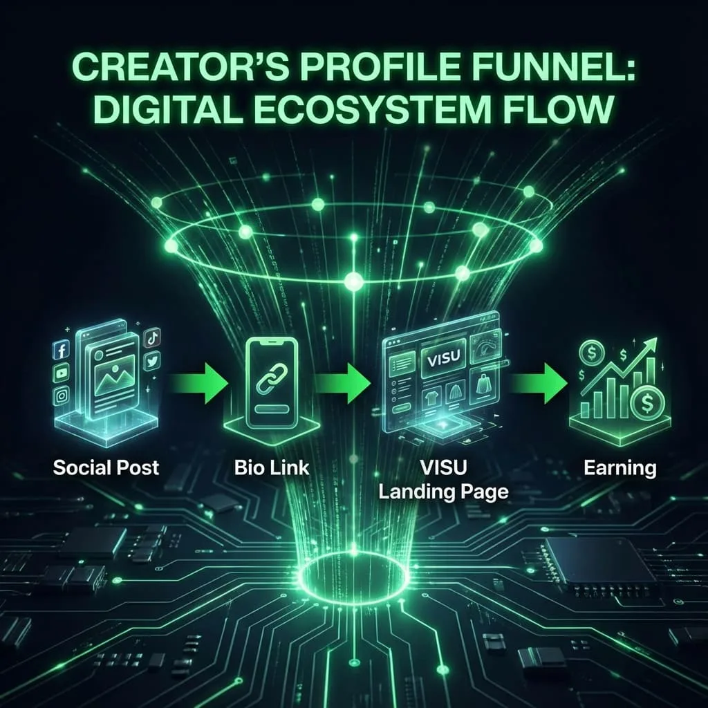 Creator Dashboard Analytics showing growth