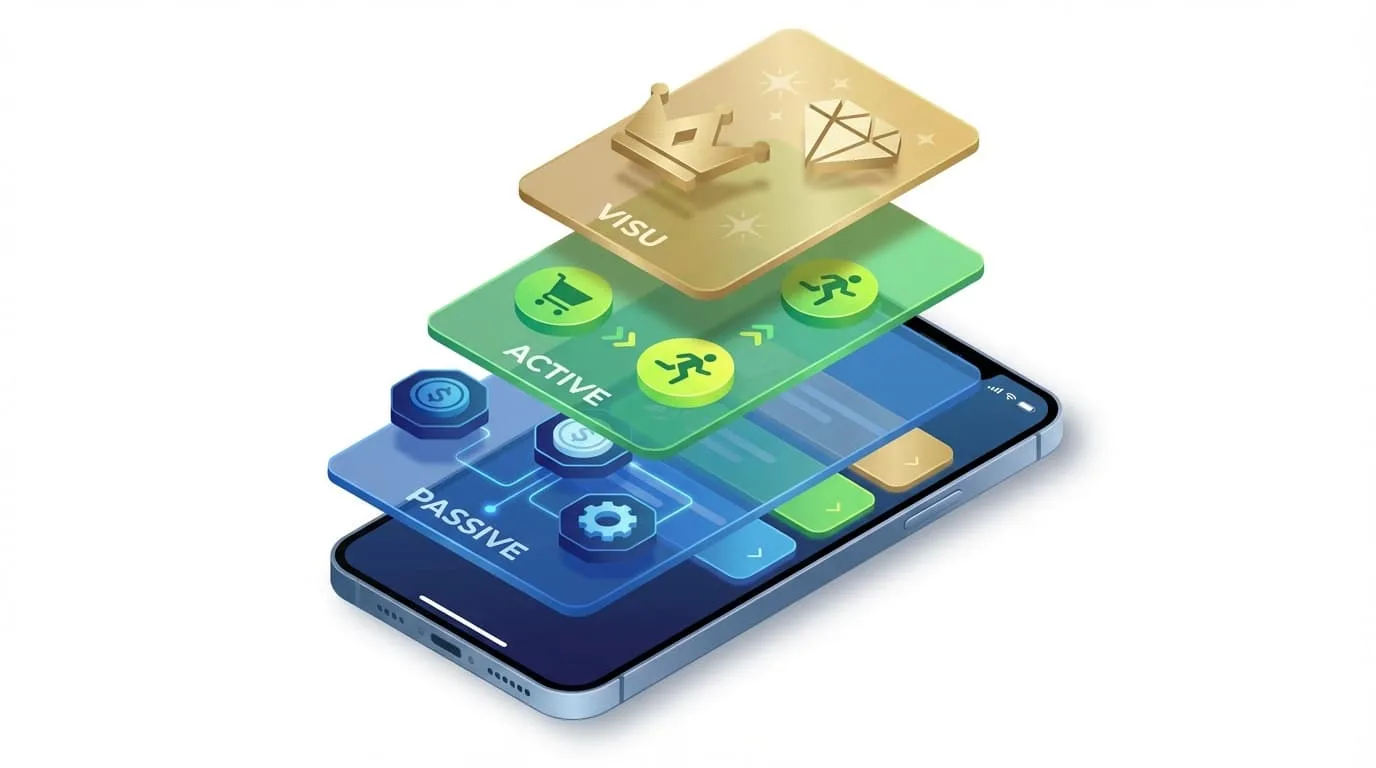 Estrategia de apilamiento de apps de recompensas