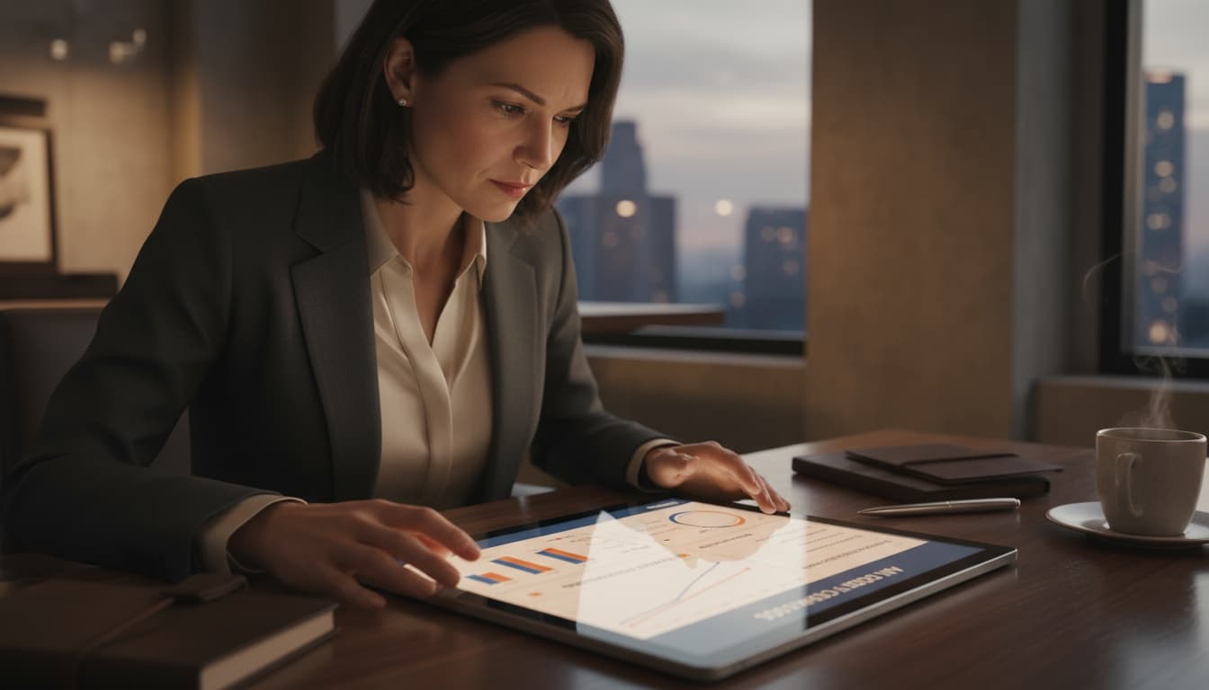 Restaurant dashboard showing contribution margins, menu profitability and average check performance