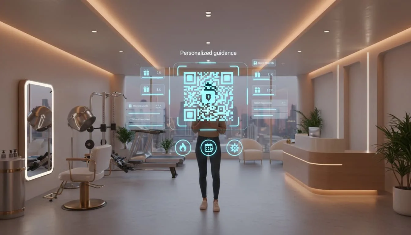 retencao de clientes com qr personalizado para recomendacoes de servico