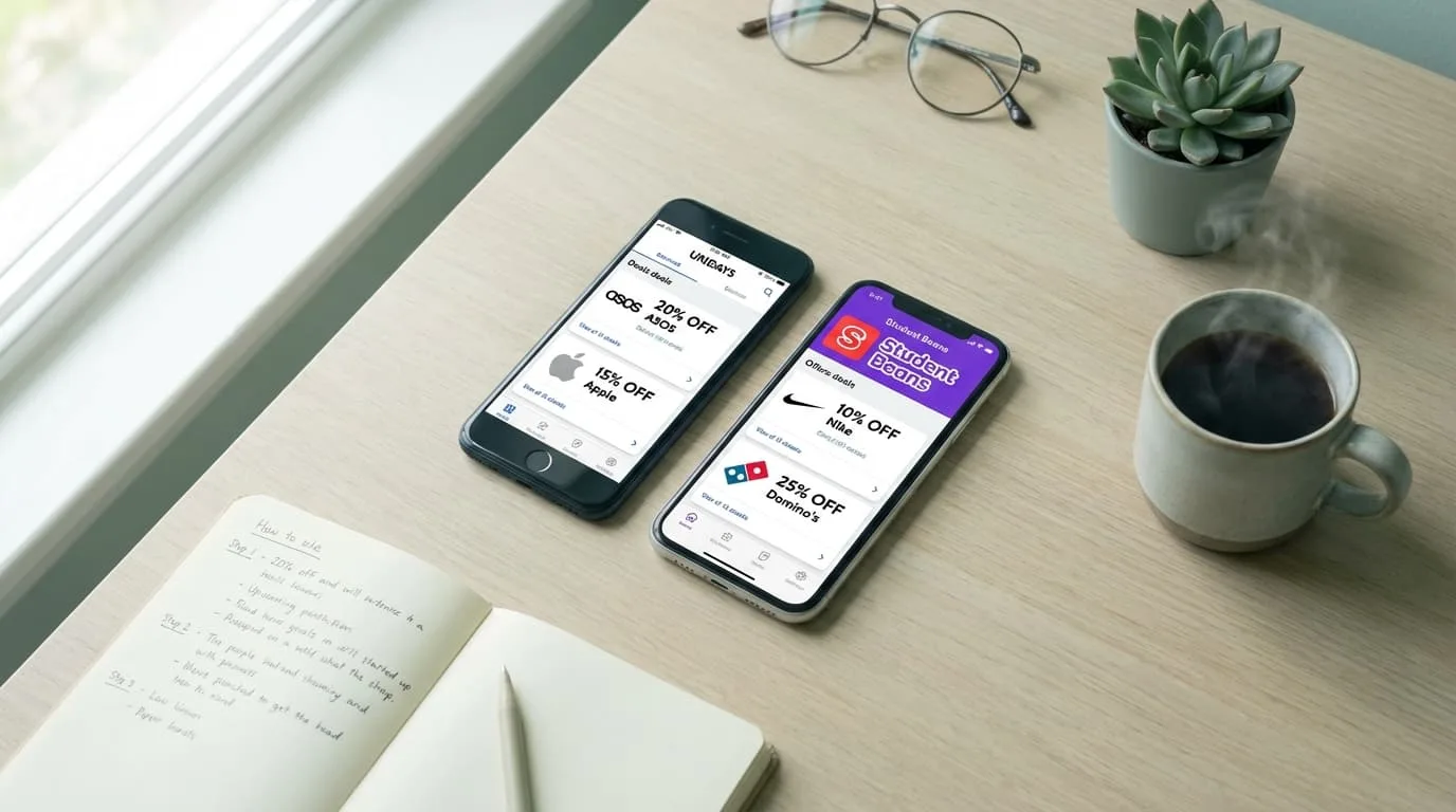Comparativo de apps de desconto estudantil no smartphone