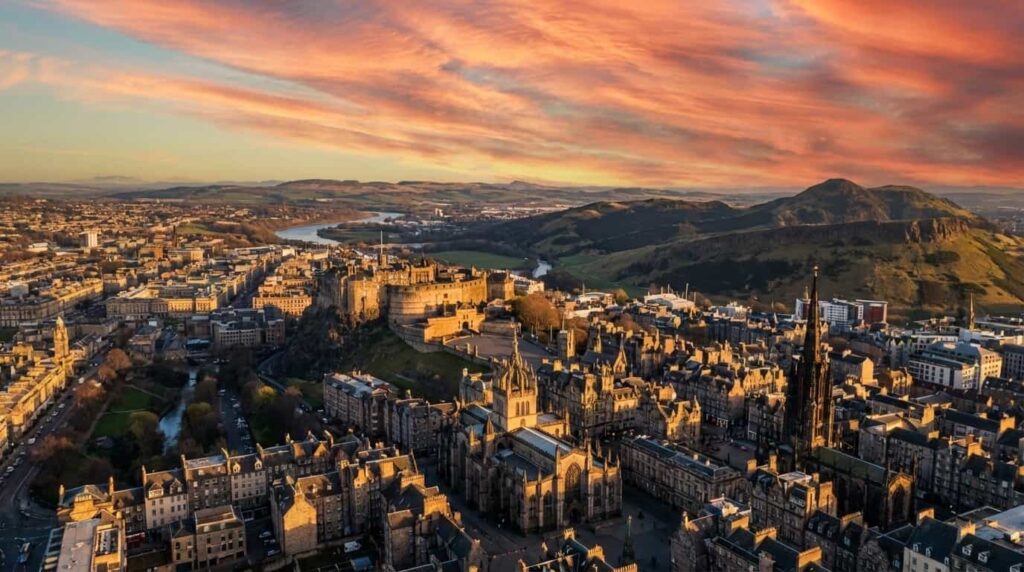 Guia de Edimburgo – Explore e Ganhe com o VISU