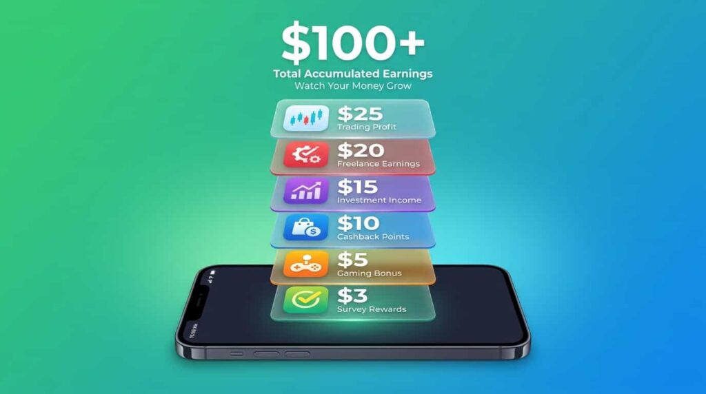 Stack de Micro Renda: Como Combinar Apps de Recompensa e Ganhar R$ 500-1.000/Mês (2026)