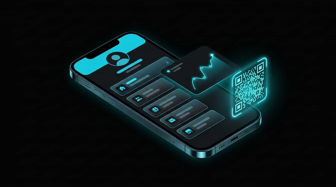 Painel VISU Link mostrando bio links e analytics