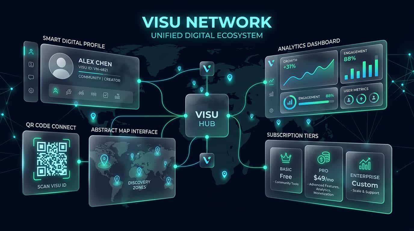 Planos e Preços VISU — Grátis, Starter, Pro & Premium - Visu Network