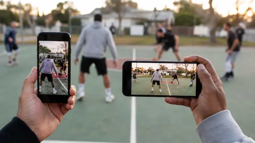 Video vertical u horizontal en el deporte: qué decide la geometría (2026)